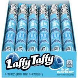 Laffy Taffy Blue Raspberry Ropes 0.81oz 24ct